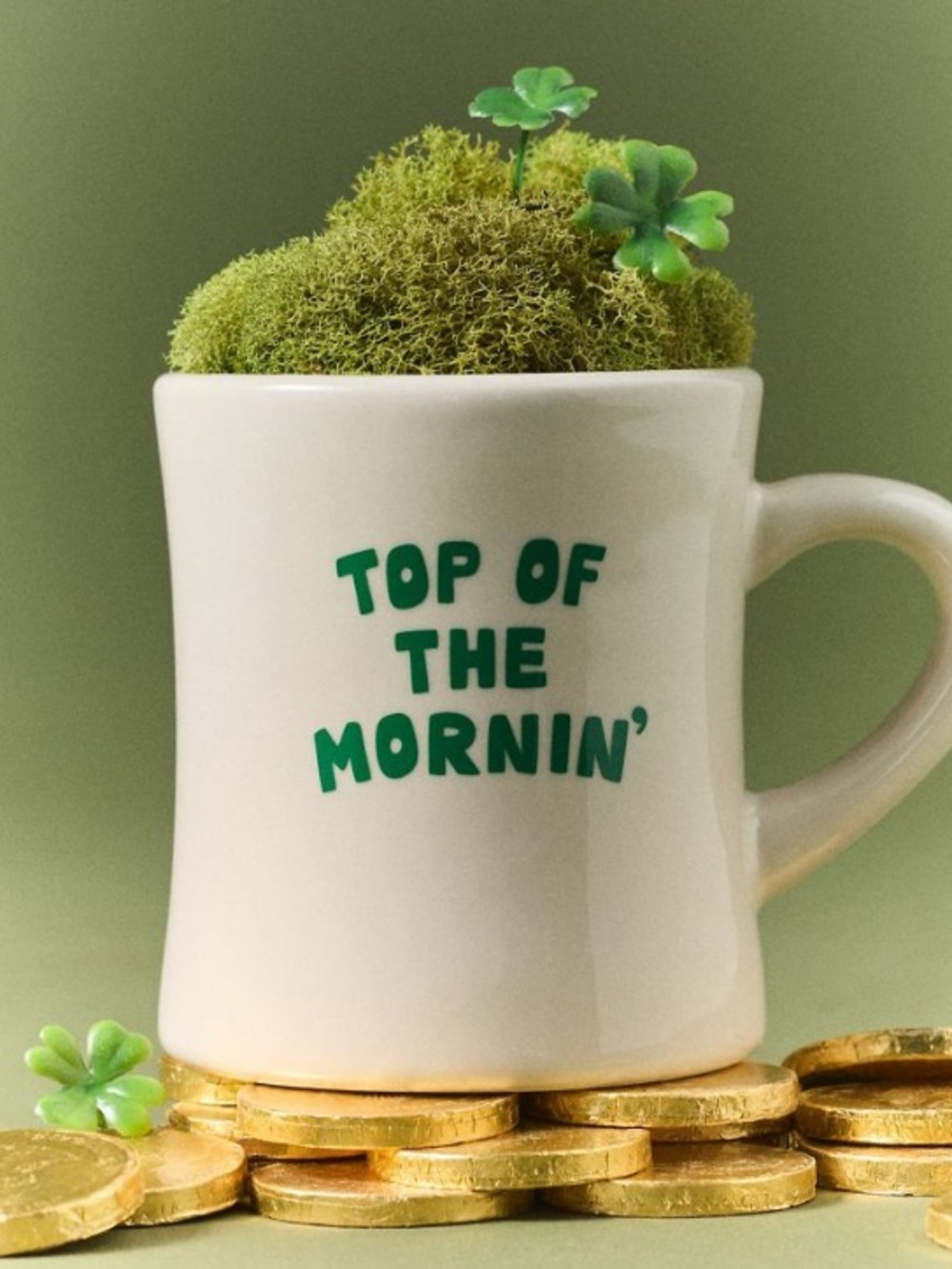 Anthropologie Alice & Wonder Top of The Morning Mug NWT